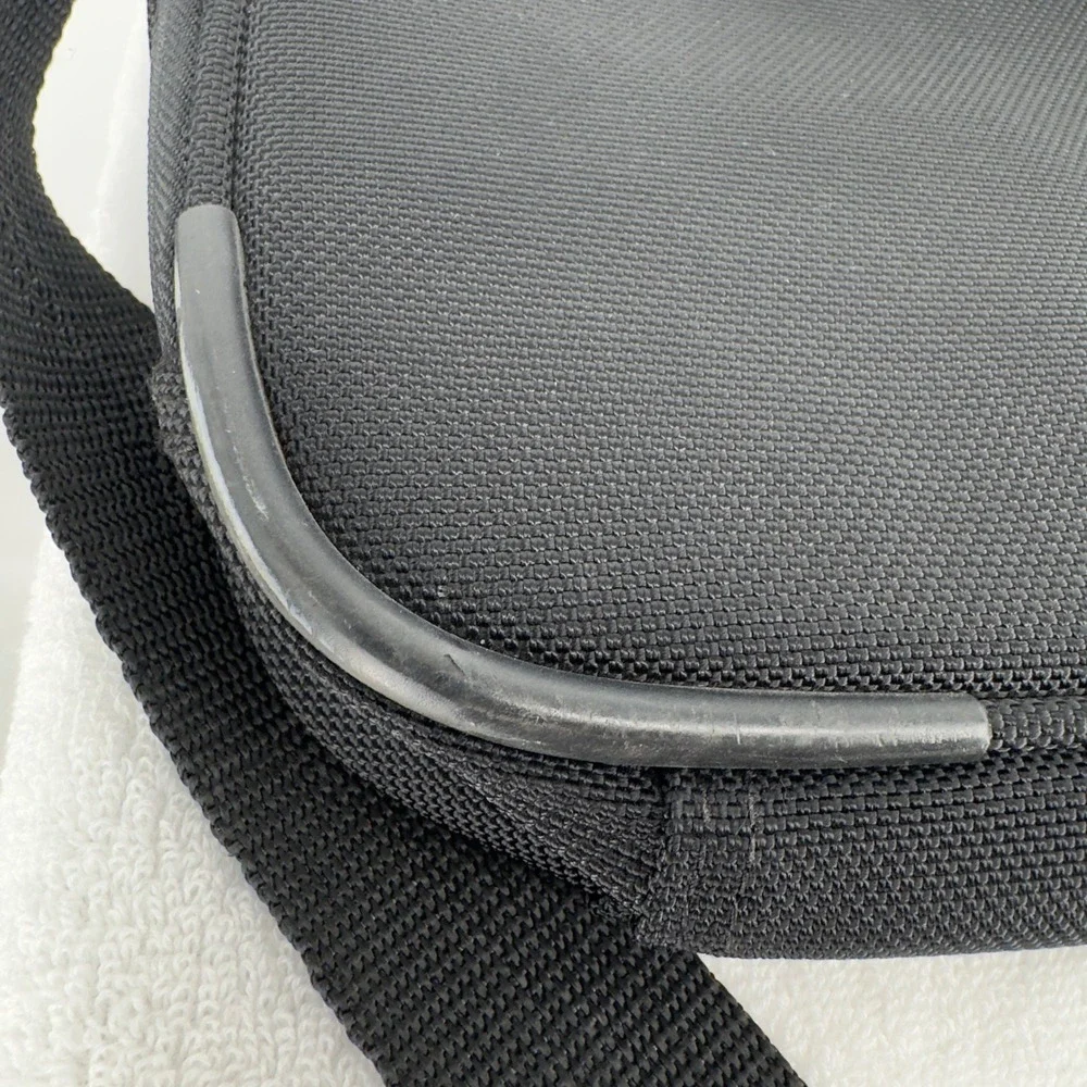 Briggs & Riley Black Ballistic Nylon Laptop Briefcase Messenger Bag EUC